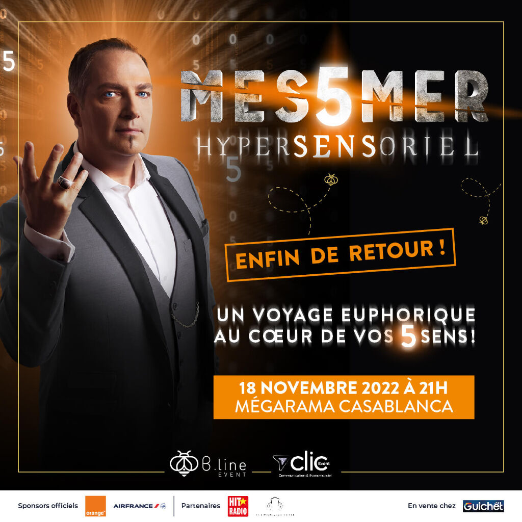 Affiche de Messmer "Hypersensoriel"