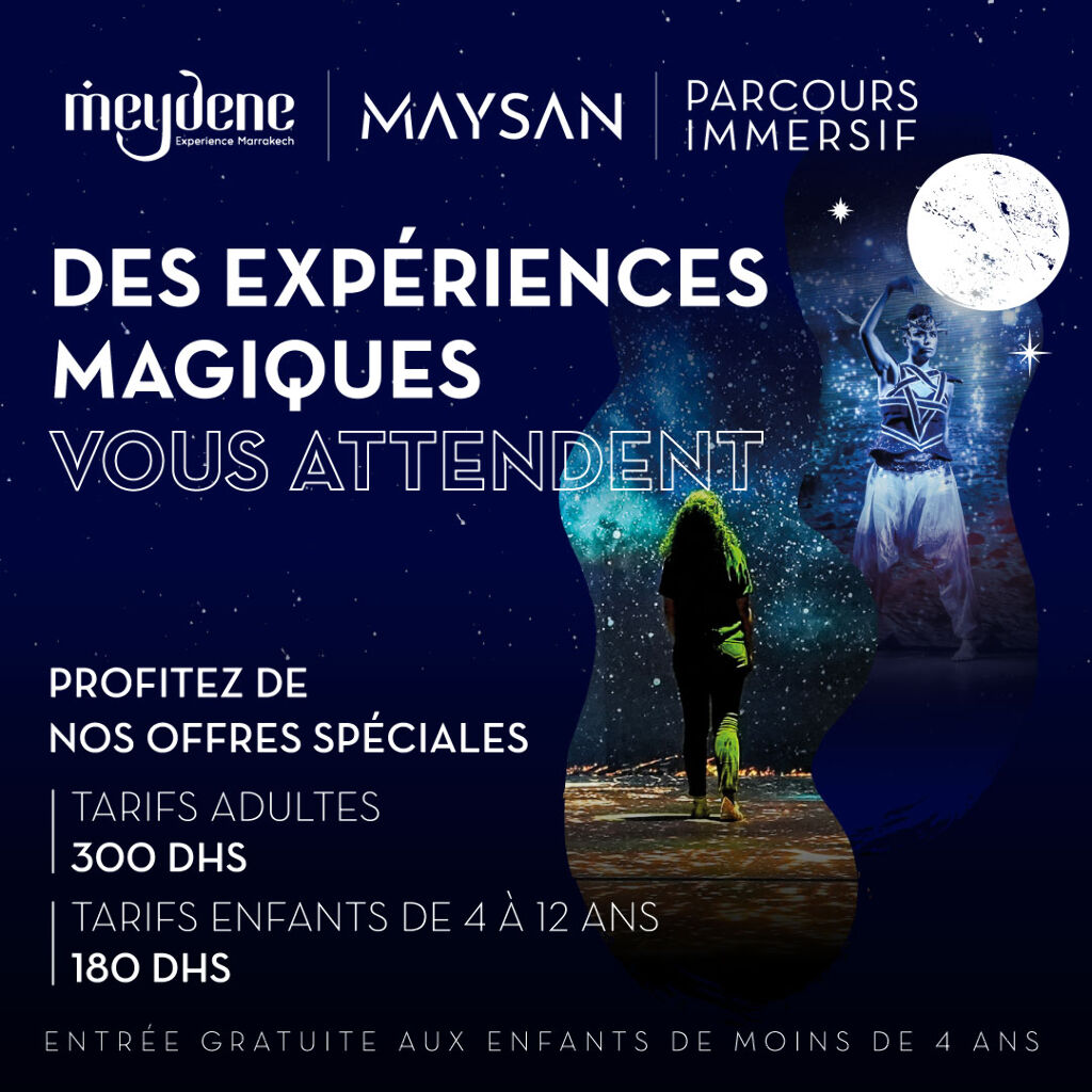 Affiche de Meydene Offre DUO : Parcours & Maysan Show