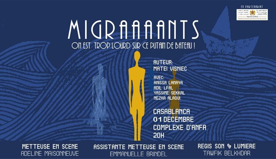 Affiche de Migraaaants  à Casablanca