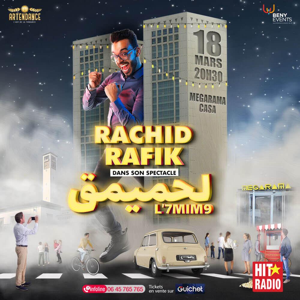 Affiche de Rachid Rafik - Lhmimik à  Casablanca