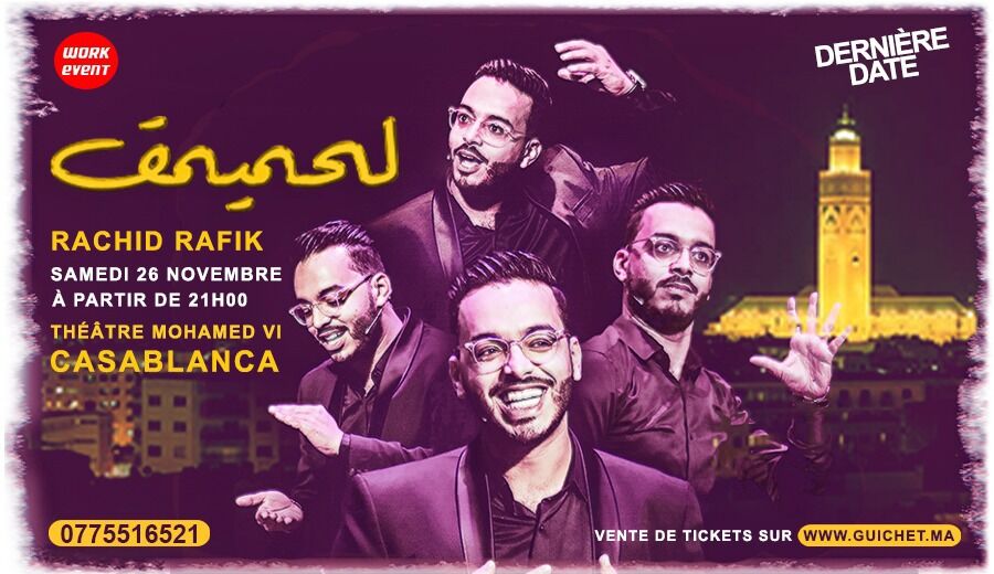 Affiche de Rachid Rafik - "LHMIMIK" à Casablanca