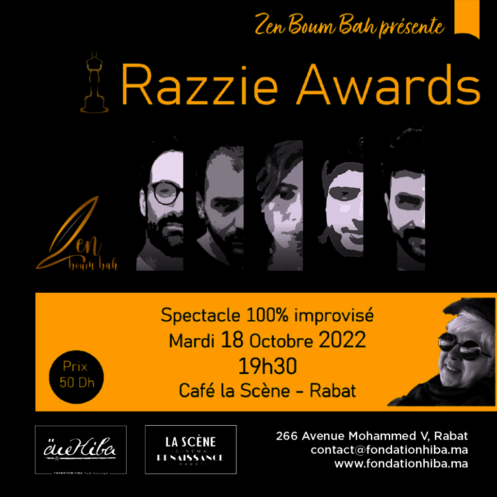 Affiche de Razzie Awards : spectacle 100% improvisé