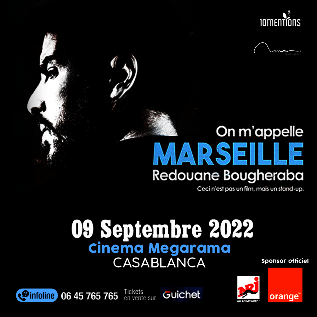 Affiche de Redouane Bougheraba à Casablanca
