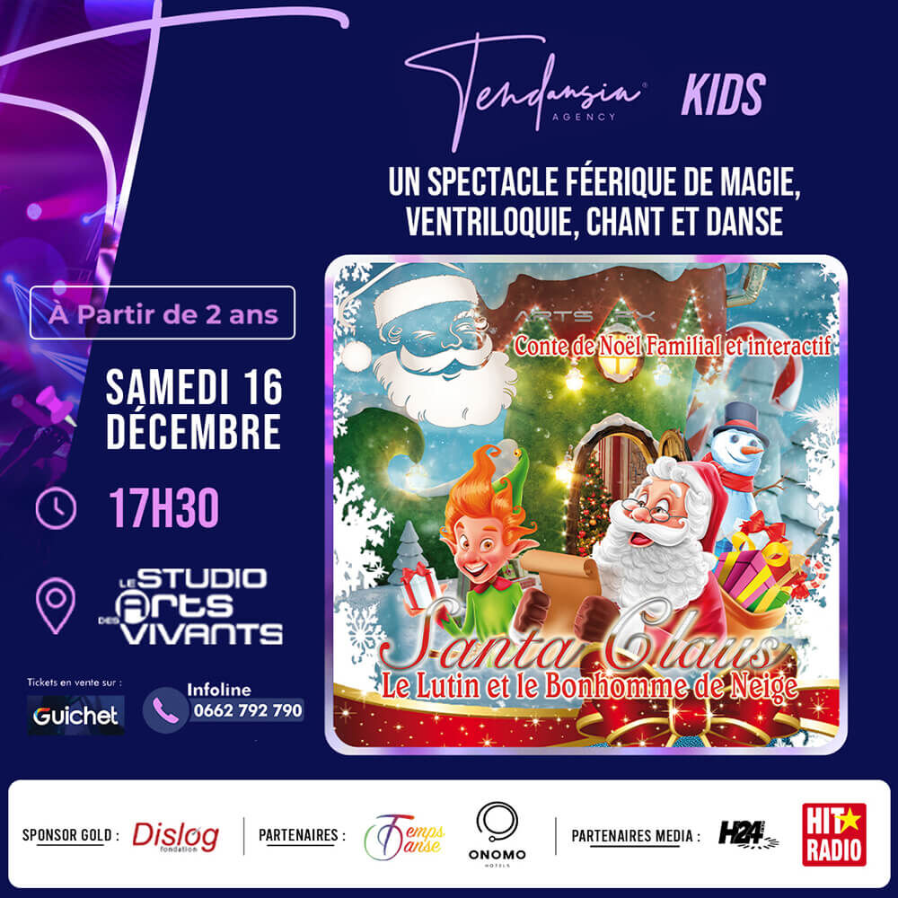 Affiche de Santa Claus, le Lutin et le Bonhomme de neige (17h30)
