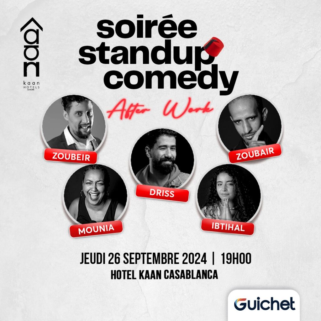 Affiche de Soiree standup comedy