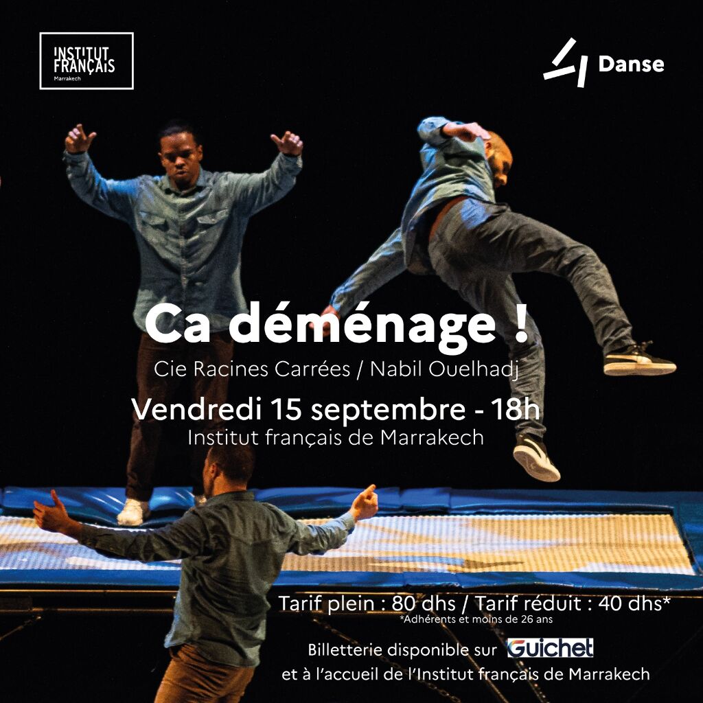 Affiche de Spectacle" Ça déménage"