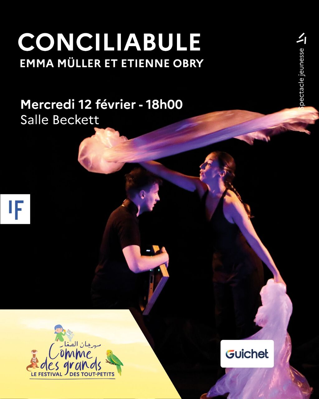 Affiche de Spectacle Conciliabule