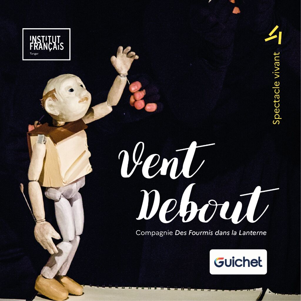 Affiche de Spectacle de Marionnettes  Vent Debout