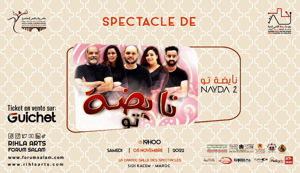 Affiche de Spectacle de " Nayda 2 "