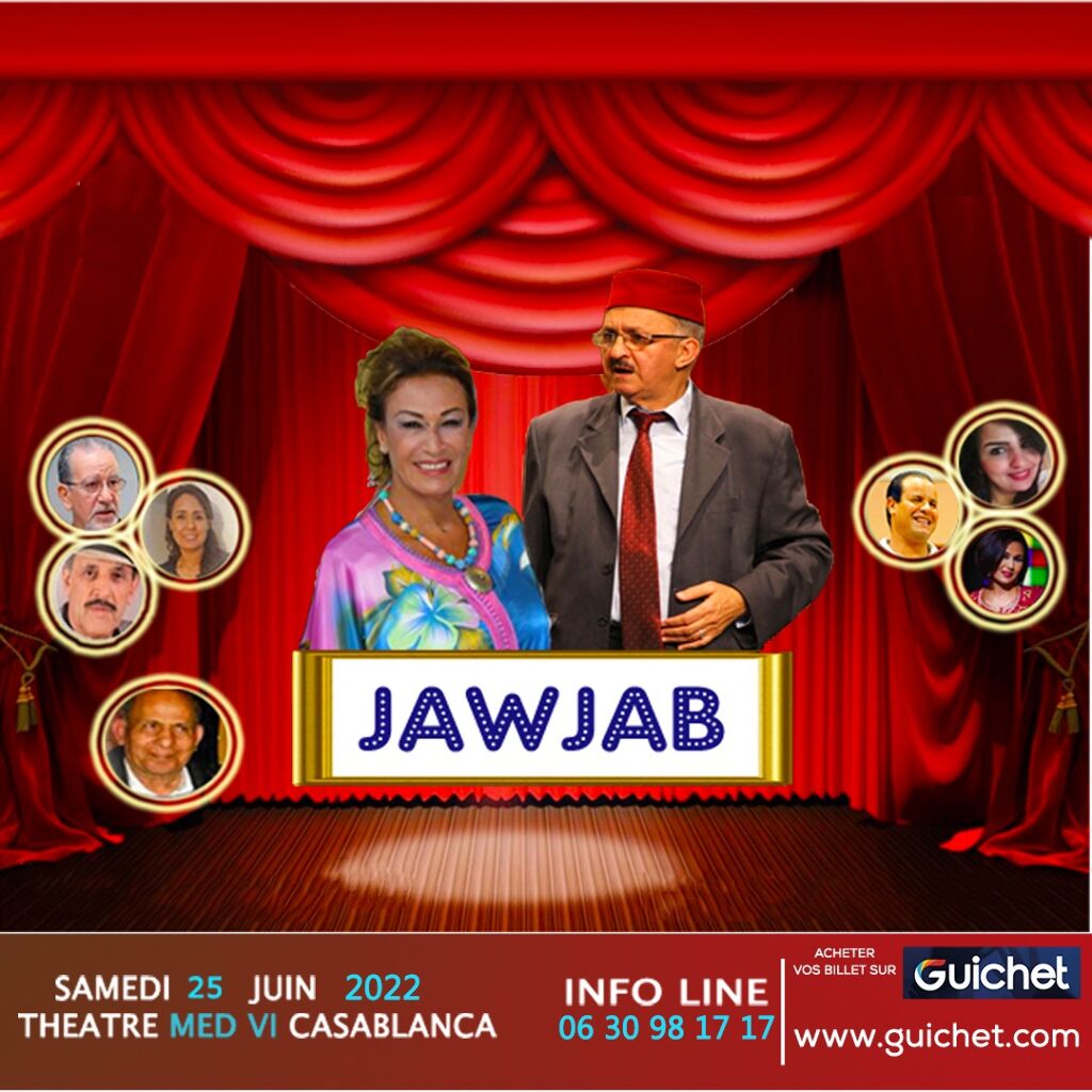 Affiche de SPECTACLE JAWJAB - Casablanca