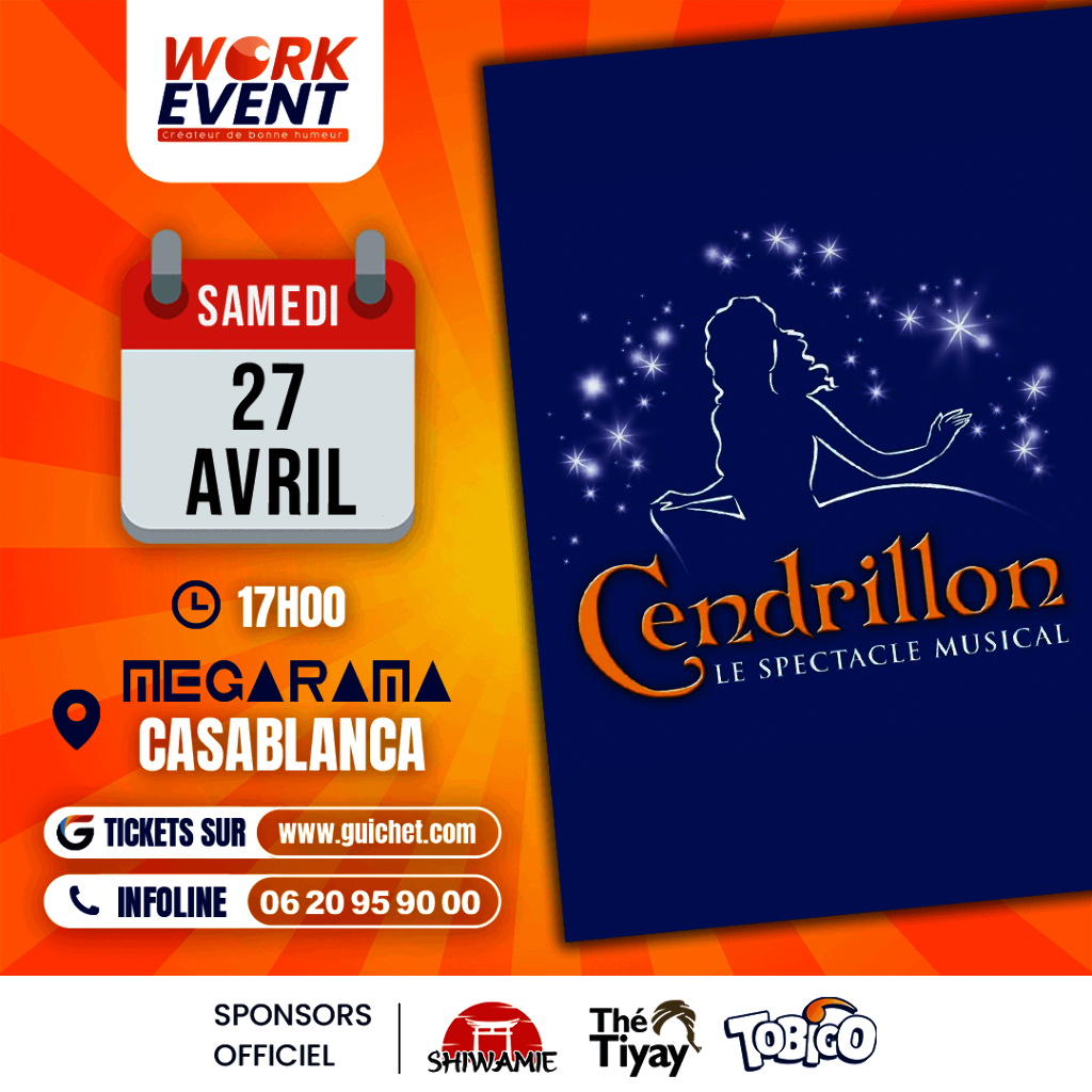 Affiche de Cendrillon à Casablanca