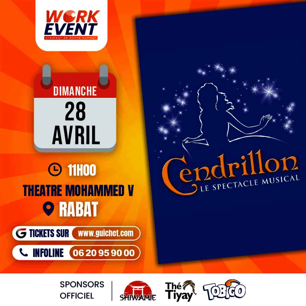 Affiche de Cendrillion à Rabat