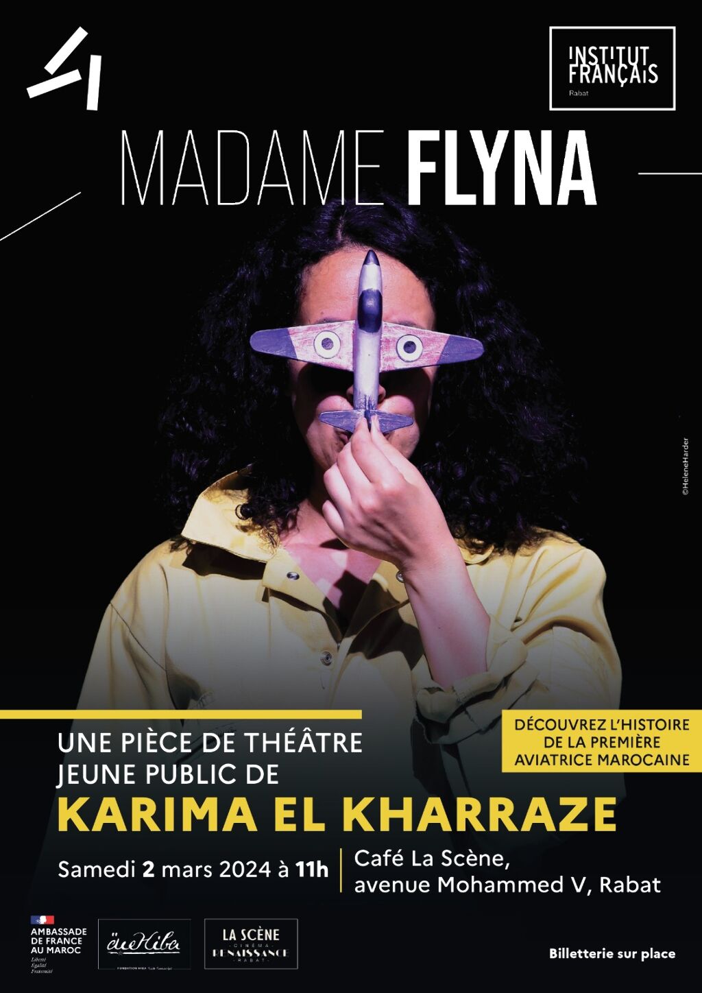 Affiche de Spectacle Madame Flyna
