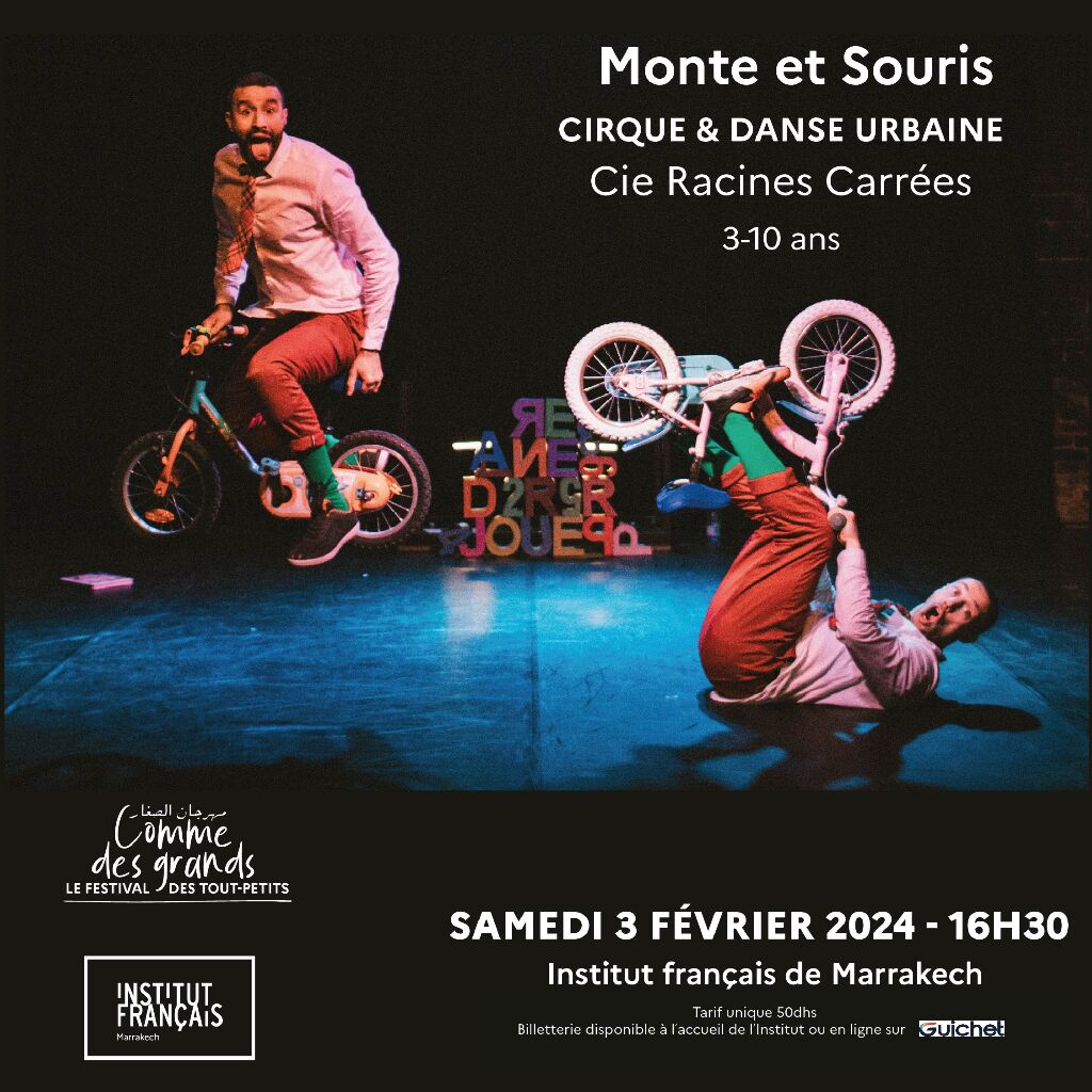 Affiche de Spectacle : Monte et Souris