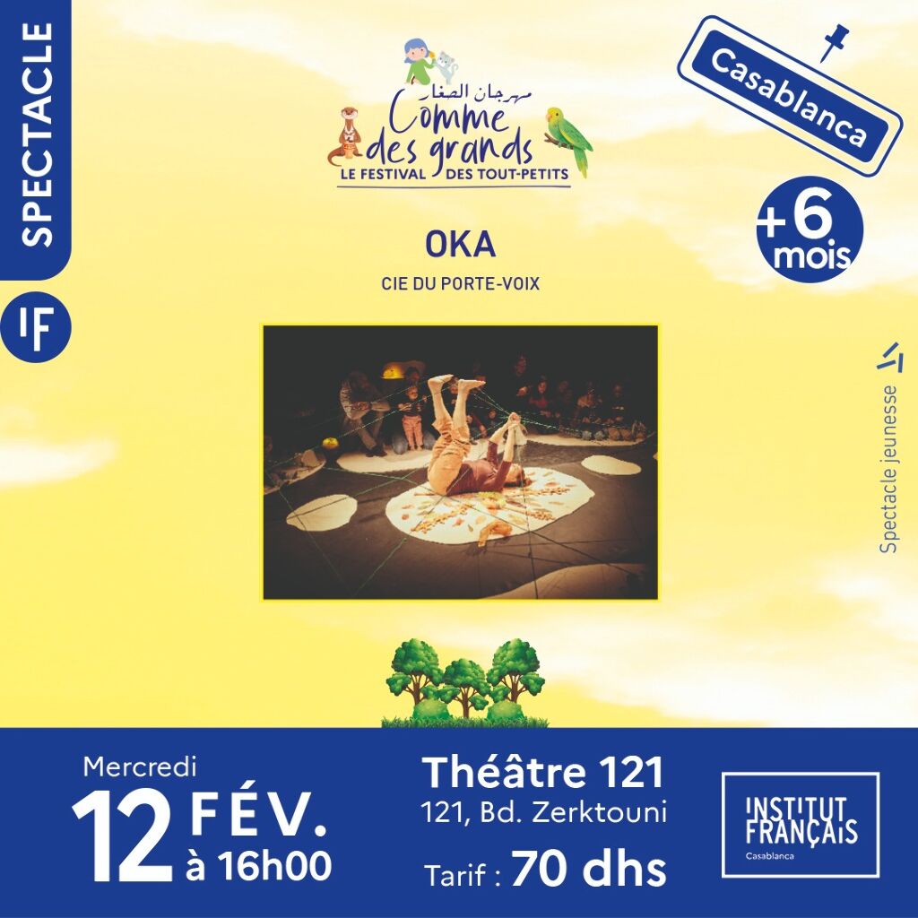 Affiche de Spectacle OKA à Casablanca