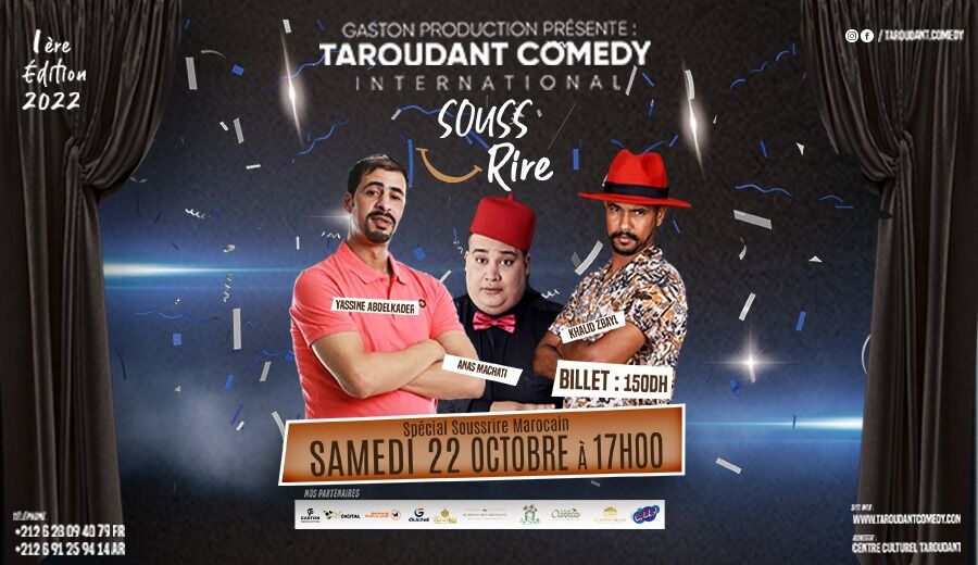 Affiche de Taroudant Comedy - ONE MAN SHOW