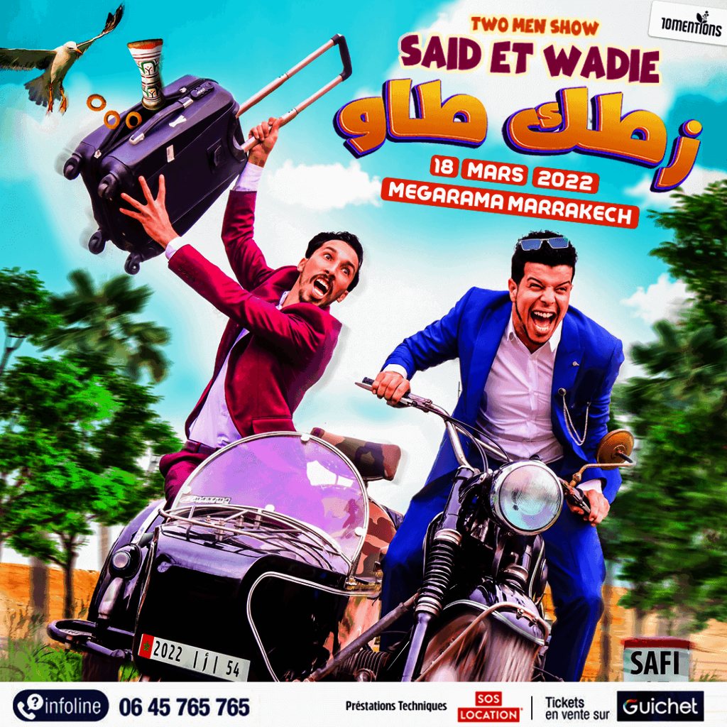 Affiche de Two Men Show - Said & Wadie à Marrakech