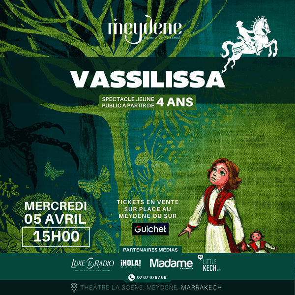 Affiche de Vassilissa à Marrakech