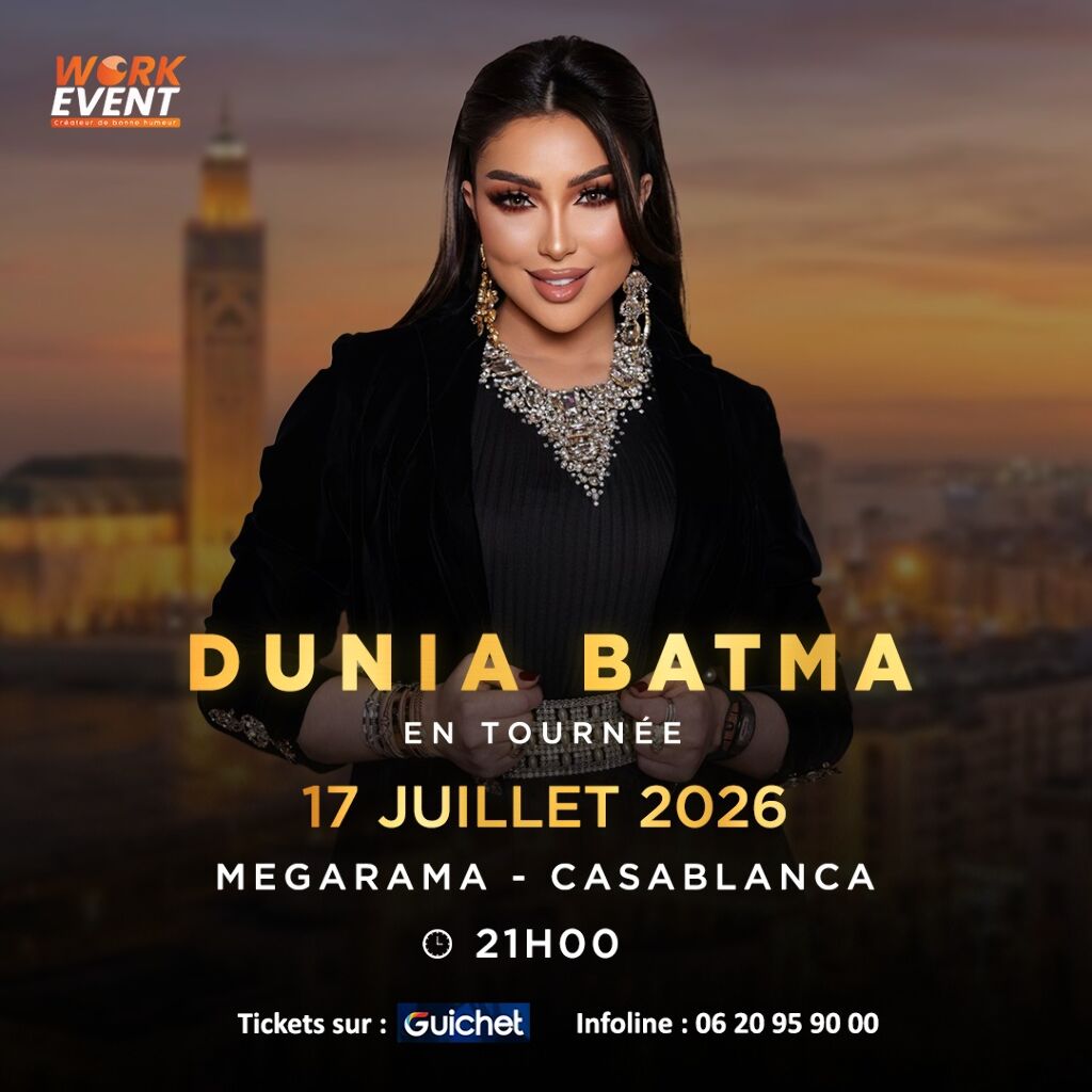 Dunia Batma en Concert Événement à Casablanca