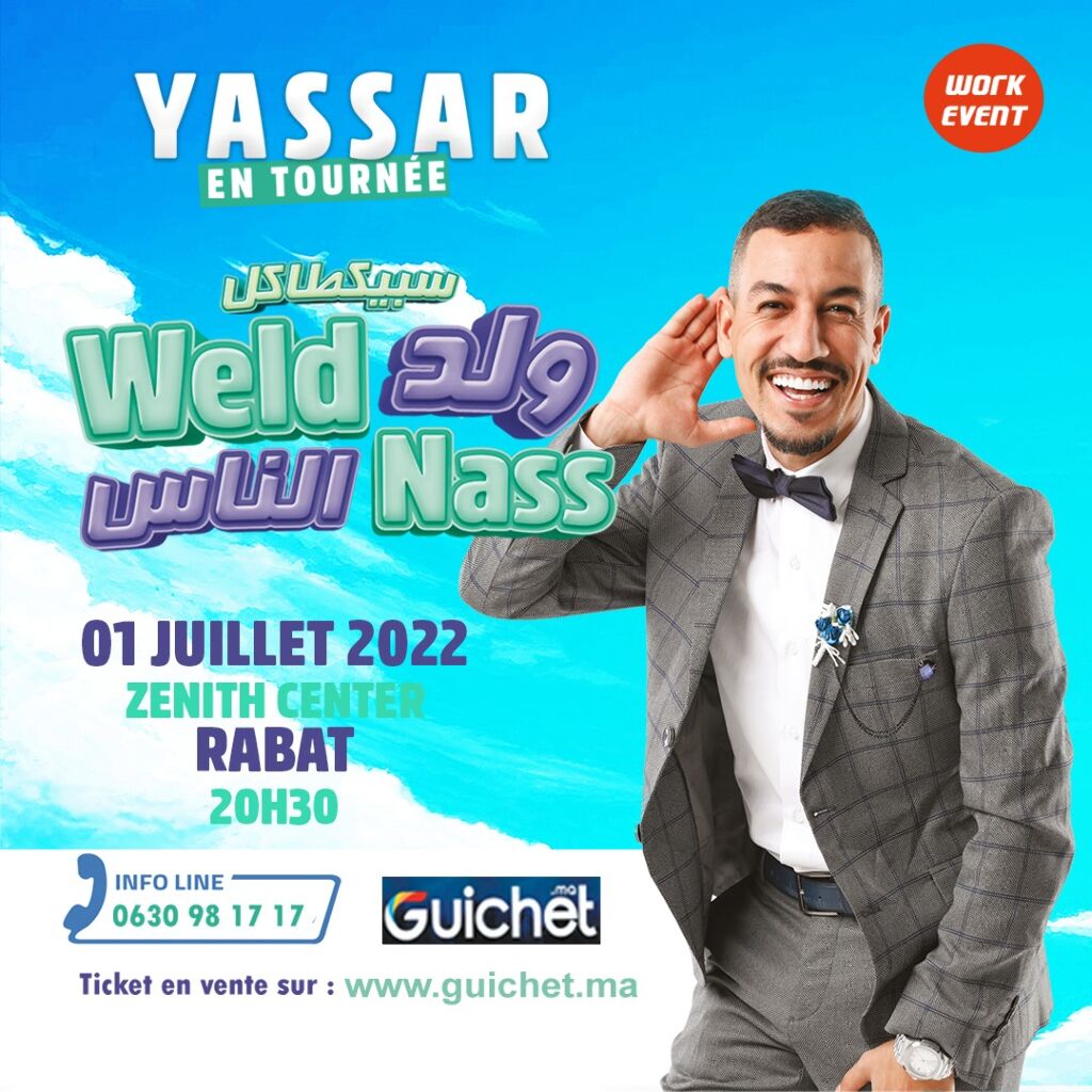 Affiche de Yassar : Wald Nass à RABAT