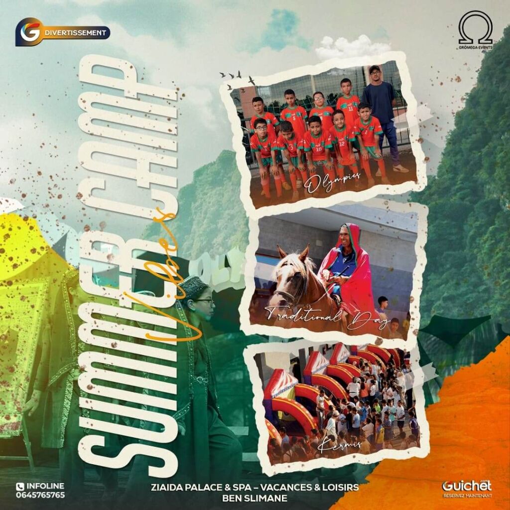 Summer Camp Vibes – 10 jours d’aventure, de fun & de souvenirs inoubliables.